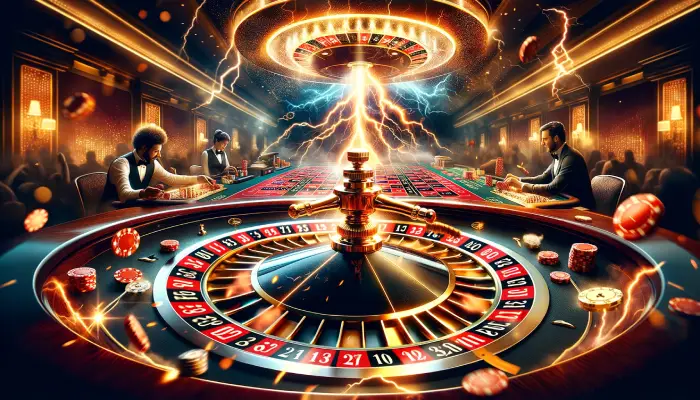 Lightning roulette live