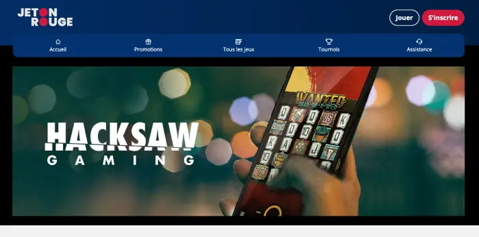 hacksaw gaming jeux